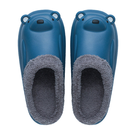 Pantuflas Cálidas Antideslizantes con Diseño Osito - Image 3