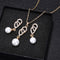 Collar Doble de Perlas - Juego Elegante