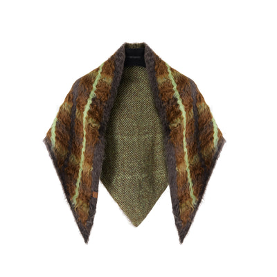 Rebozo de Algodón a Cuadros - Chal Cálido para Mujer - Image 8