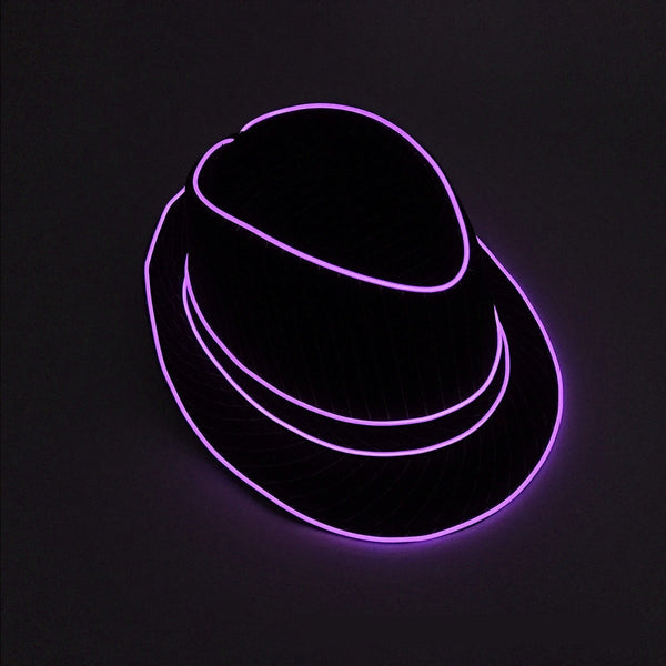 Sombrero Fedora Luminoso Estilo Británico - Image 5