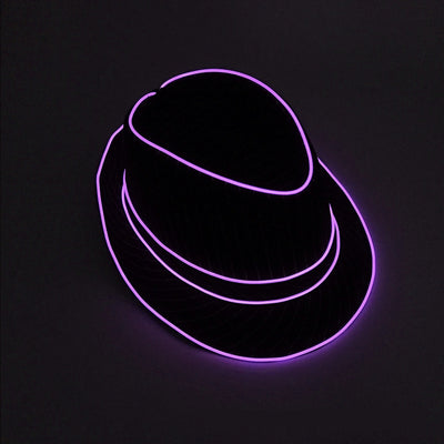 Sombrero Fedora Luminoso Estilo Británico - Image 5