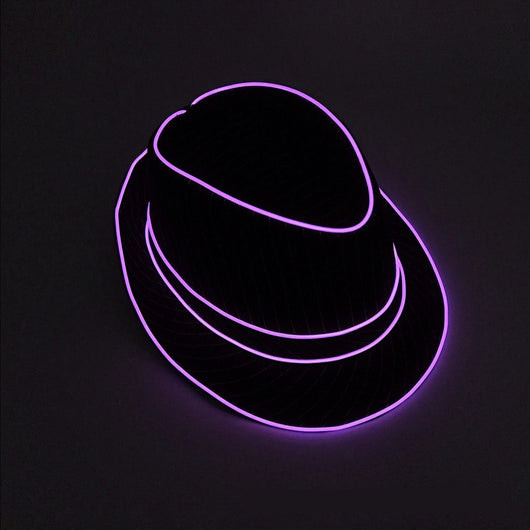 Sombrero Fedora Luminoso Estilo Británico - Image 5