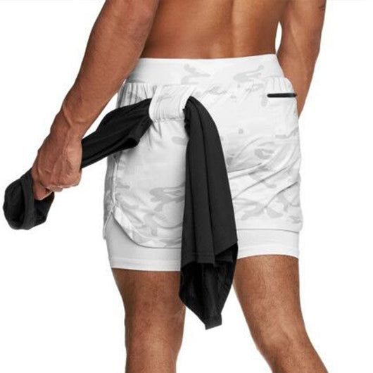 Shorts Joggers 2 en 1 para Hombre - Deportivos con Bolsillos Ocultos y Cierre de Seguridad - Image 21