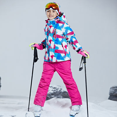 Chaqueta Impermeable para Esquí Infantil - Diseño Versátil para Tabla Simple y Doble - Image 19
