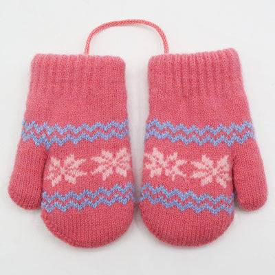 Guantes Cálidos Alpaca con Arnés para Niños - Image 11
