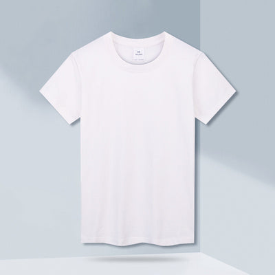 Camiseta de Algodón Cuello Redondo para Trabajo - Compra al Mayor - Image 3