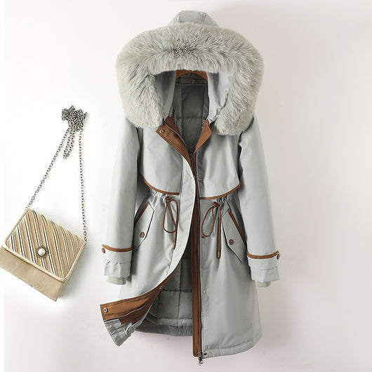 Abrigo Acolchado de Algodón para Invierno - Chaqueta Térmica para Mujer - Image 6