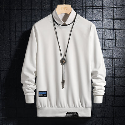 Suéter Casual Slim Fit Primavera Otoño - Colores Lisos Modernos - Image 10