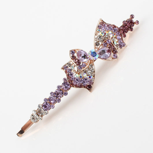 Pasador de Cabello con Strass - Clip Lateral Elegante para Mujer - Image 8