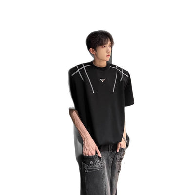 Playera Casual Hombres con Hombreras - Diseño Moderno para Verano - Image 5