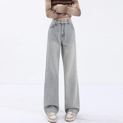 Jeans Azul Claro Talle Alto para Mujer - Image 9