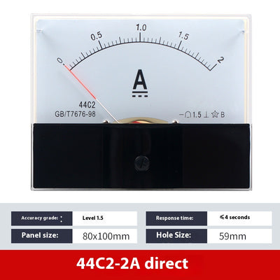 Amperímetro DC Analógico 44C2 - Medidor de Corriente de Precisión - Image 5