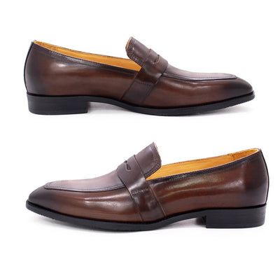 Mocasines de Cuero Italiano Clásico para Negocios - Image 5