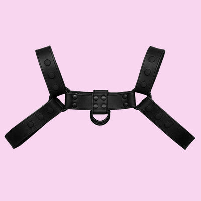 Arnés de Cuero para Pecho - Correa Bondage Musculosa - Image 6