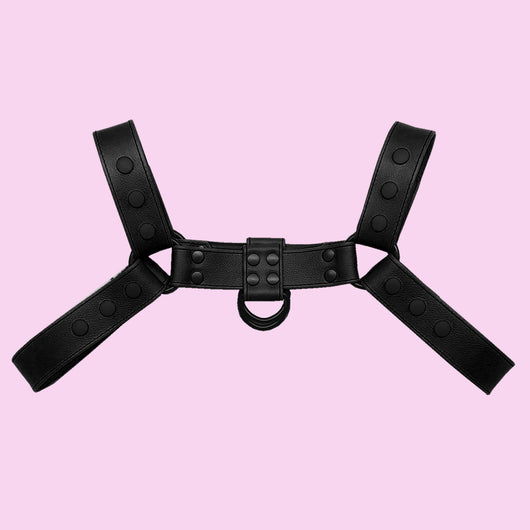 Arnés de Cuero para Pecho - Correa Bondage Musculosa - Image 6
