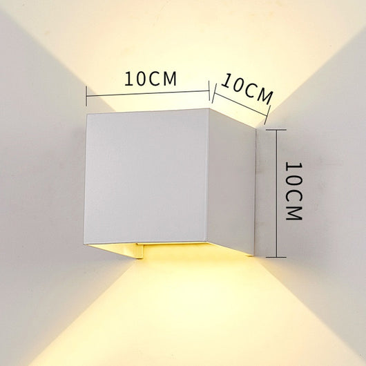 Lámpara de Pared LED Exterior Resistente al Agua Diseño Minimalista - Image 9