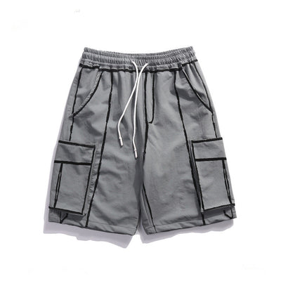 Shorts de Trabajo Artesanal con Diseño Retro - Image 23