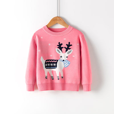Suéter Navideño Muñeco de Nieve Rojo con Estampado Infantil - Image 10