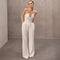 Jumpsuit Casual de Malla Espumada - Comodidad y Estilo