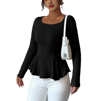 Blusa Manga Larga con Espalda Abierta Elegante - Image 5