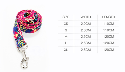 Collar y Correa para Mascotas con Diseño Graffiti - Image 7