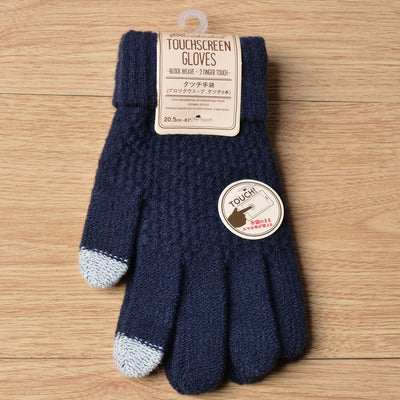Guantes Tejidos para Mujer con Pantalla Táctil y Diseño Jacquard - Image 16