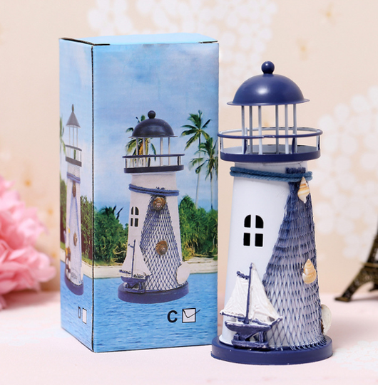 Estatua Faro Decorativo para Jardín - Estilo Mediterráneo