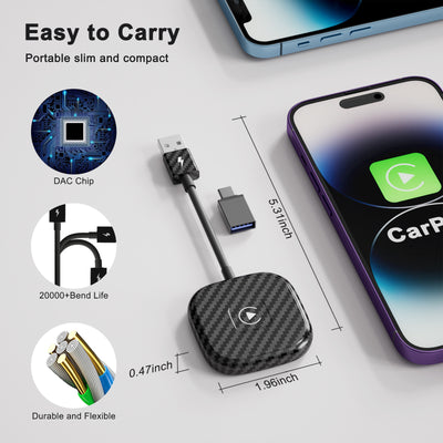 Adaptador Inteligente de Auto Alámbrico a Inalámbrico - Image 38