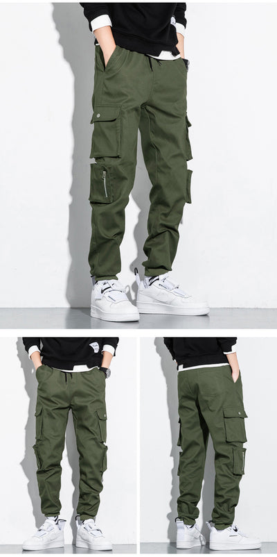 Pantalones Overol Holgados para Hombre Otoño-Invierno Talla XL - Image 13