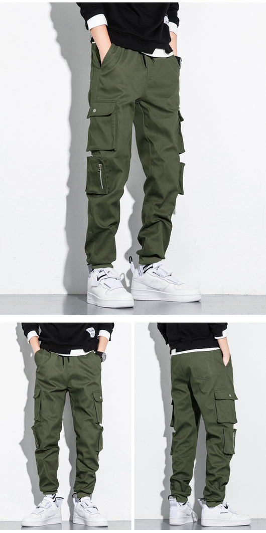 Pantalones Overol Holgados para Hombre Otoño-Invierno Talla XL - Image 13