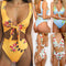 Bikini Reversible con Nudos - Traje de Baño Dos en Uno