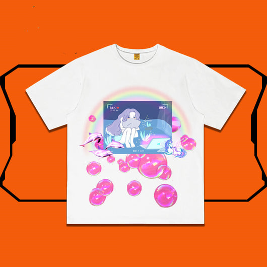 Camiseta Oversize Personalizada de Corte Irregular - Image 7