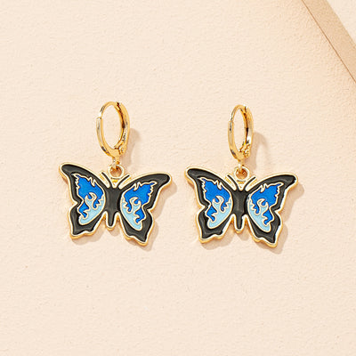 Aretes Colgantes Tres Hongos Dorados para Mujer - Diseño Trendy y Dulce - Image 26