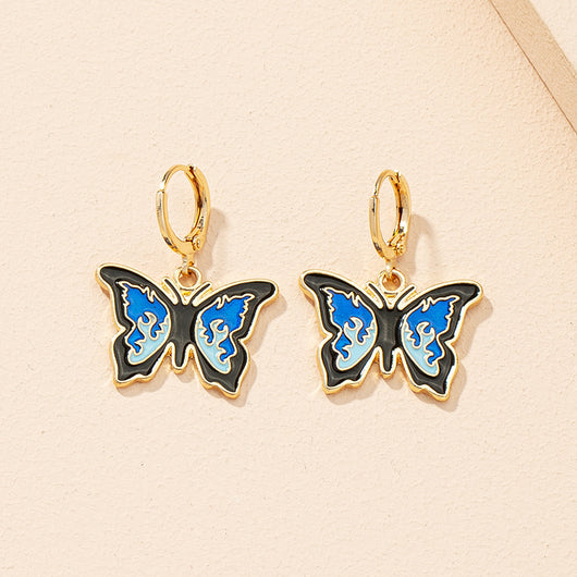 Aretes Colgantes Tres Hongos Dorados para Mujer - Diseño Trendy y Dulce - Image 26