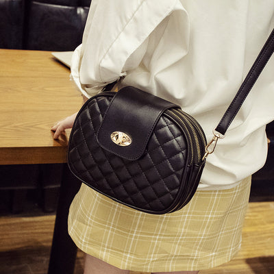 Bolso de Hombro Femenino Lingge Tres Capas - Image 6