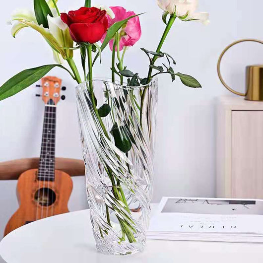 Jarrón de Cristal Luxury con Acabado Espejo - Decoración Elegante para Flores - Image 6