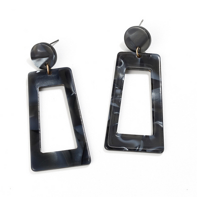 Aretes de Acrílico Estampado Leopardo - Image 32