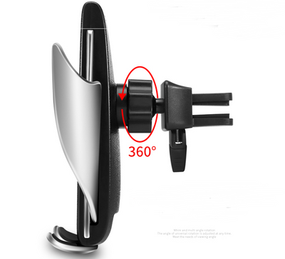 Cargador Inalámbrico para Auto 10W con Soporte Magnético S5 - Image 8