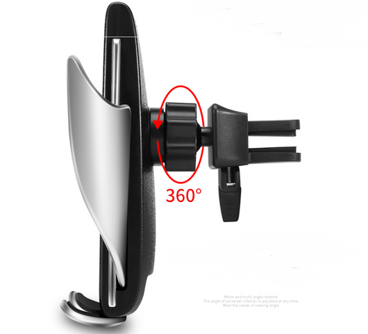 Cargador Inalámbrico para Auto 10W con Soporte Magnético S5 - Image 8