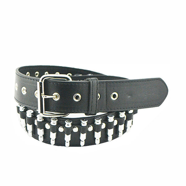 Cinturón Punk Coreano PU Versátil - Estilo All-Match