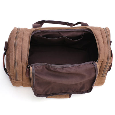 Mochila de Viaje Estudiante con Bolsa de Lona de Gran Capacidad - Image 2