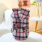 Plaid Trench Coat