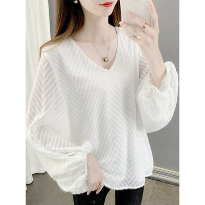 Blusa Chifón Premium Efecto Reductor y Cobertura Abdominal - Image 29