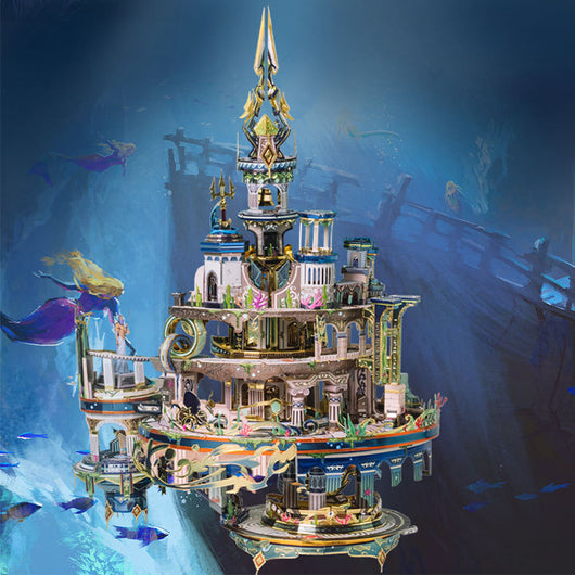 Puzzle 3D Metálico Atlantis - Modelo de Ensamblaje Tridimensional - Image 8