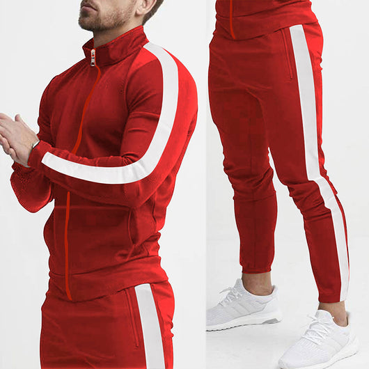 Conjunto Deportivo con Capucha y Combinación de Colores Personalizada para Hombre - Image 5