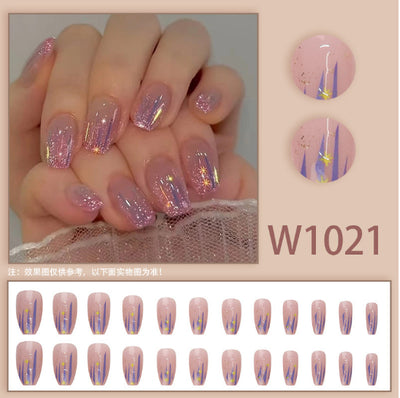 Uñas de Ballet Medianas - Stickers de Manicura Adhesivos - Image 10