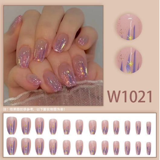Uñas de Ballet Medianas - Stickers de Manicura Adhesivos - Image 10