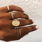 Anillo Doble Elegancia Europa-Estados Unidos