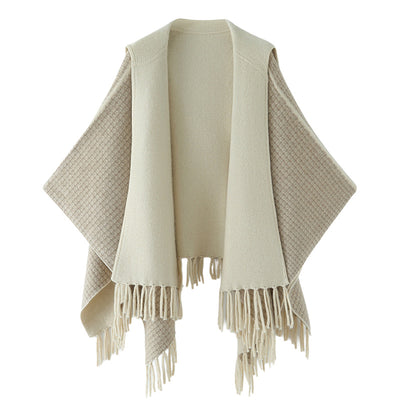 Capa Poncho con Capucha y Aislamiento de Aire Engrosado - Image 5