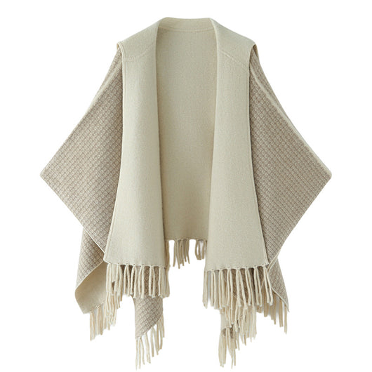 Capa Poncho con Capucha y Aislamiento de Aire Engrosado - Image 5